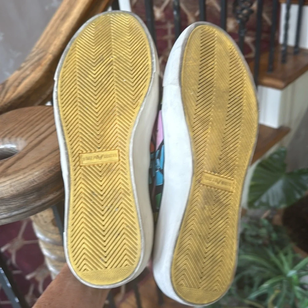 SeaVees legend Hoffman men’s floral sneaker size 9 good condition - Picture 9 of 10